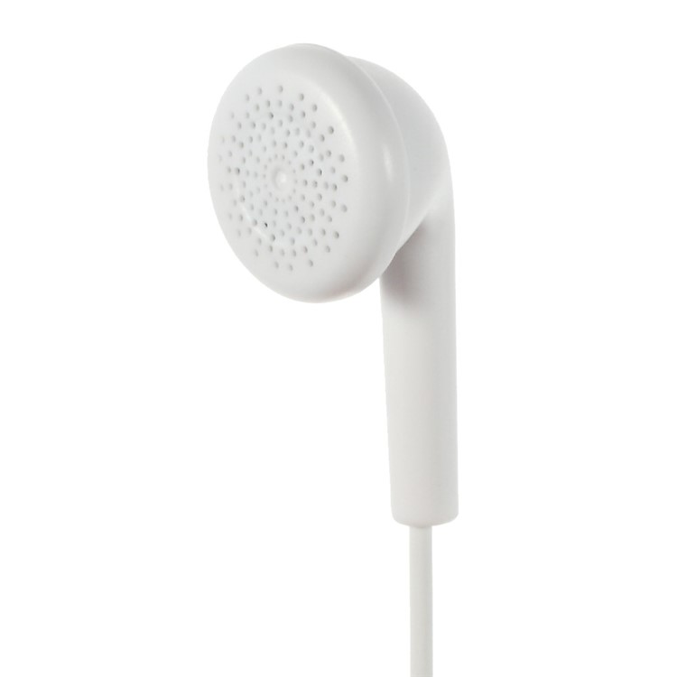 Langston Q1 3.5mm Stereo Earphone Headset w/ Mic for iPhone iPad Samsung HTC - White-2