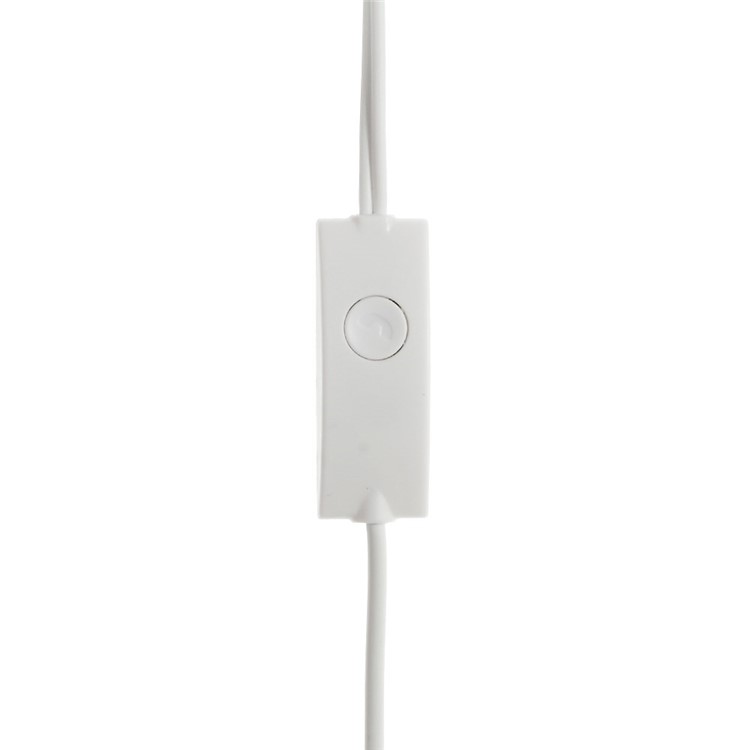 Langston Q1 3.5mm Stereo Earphone Headset w/ Mic for iPhone iPad Samsung HTC - White-3