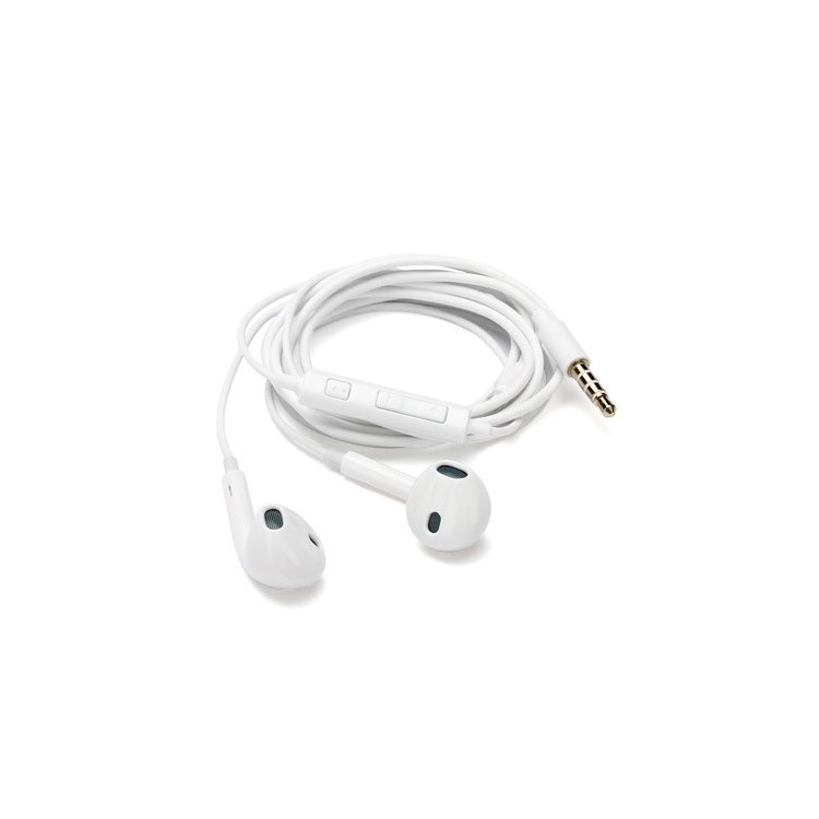 Pisen G203 3.5mm Jack HIFI Stereo Earphone with Mic for Samsung Series-6