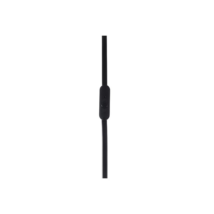 Black 3.5mm Male to Male 1.2m Flat Auxiliary Cables w/ Mic, Supports iPhone, iPad, Samsung, HTC etc-2
