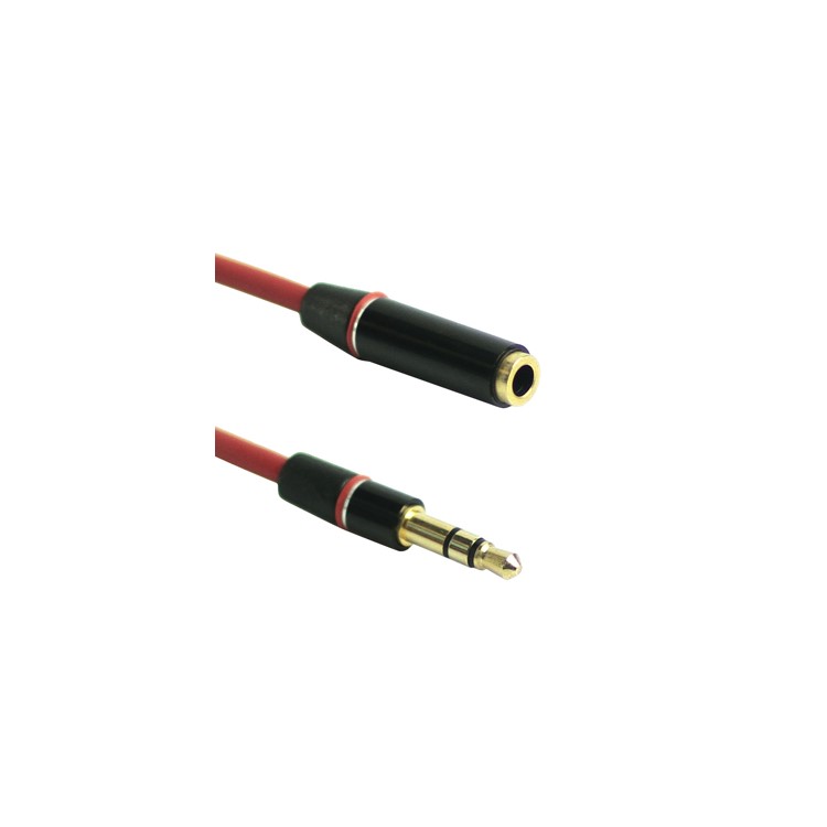 3.5mm Male to Female Stereo Sound Extension Audio Cable, Length: 1.3M-1