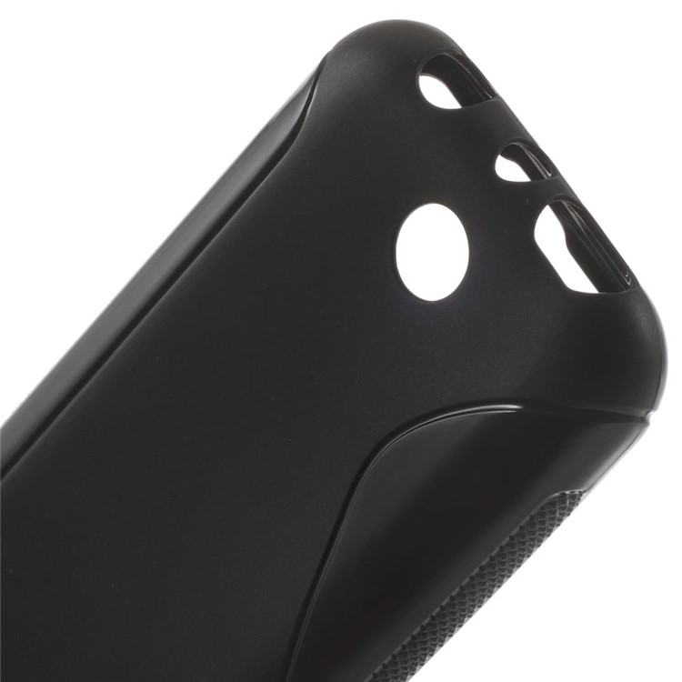 S Line Curve TPU Case Cover for Nokia 225 / 225 Dual SIM - Black-5