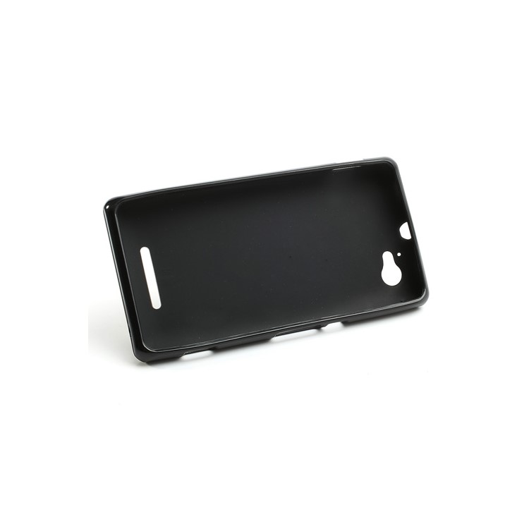 Black Double-side Matte TPU Case for Sony Xperia M C1905 C1904 C2004 C2005-2
