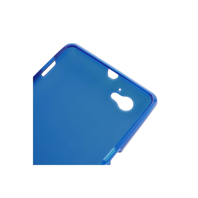 Dark Blue Double-side Matte TPU Cover for Sony Xperia M C1905 C1904 C2004 C2005-3