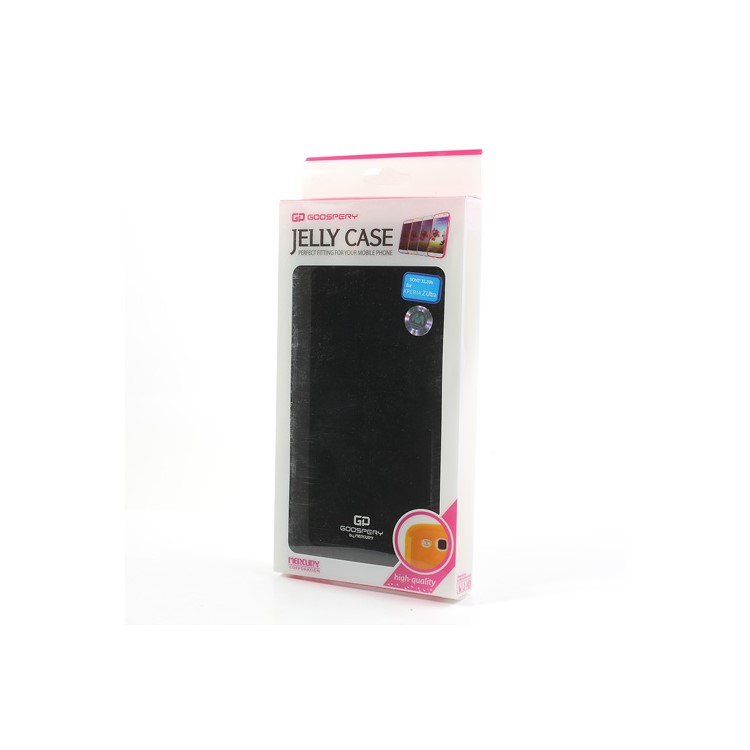 Mercury Glittery Powder TPU Gel Jelly Case for Sony Xperia Z Ultra C6806 C6802 C6833 - Black-7