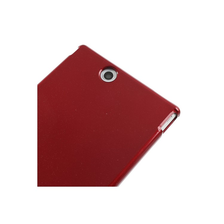 Mercury Glittery Powder TPU Gel Case for Sony Xperia Z Ultra C6806 C6802 C6833 - Red-4