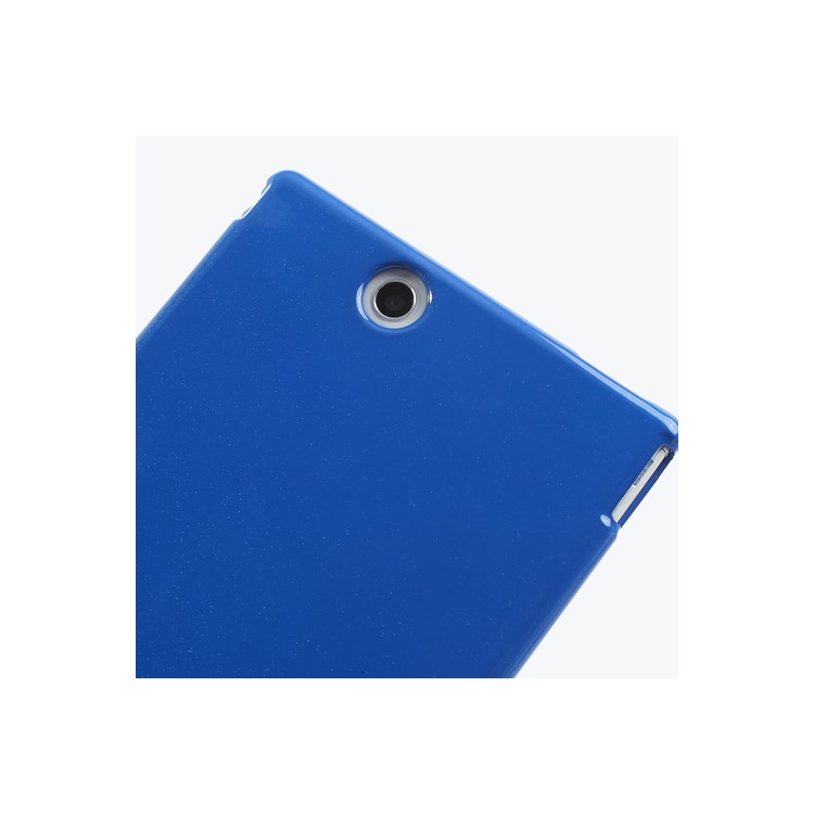 Mercury Shimmering Powder Soft TPU Case for Sony Xperia Z Ultra C6806 C6802 C6833 - Dark Blue-3