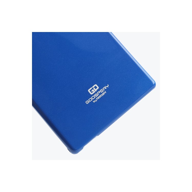 Mercury Shimmering Powder Soft TPU Case for Sony Xperia Z Ultra C6806 C6802 C6833 - Dark Blue-4
