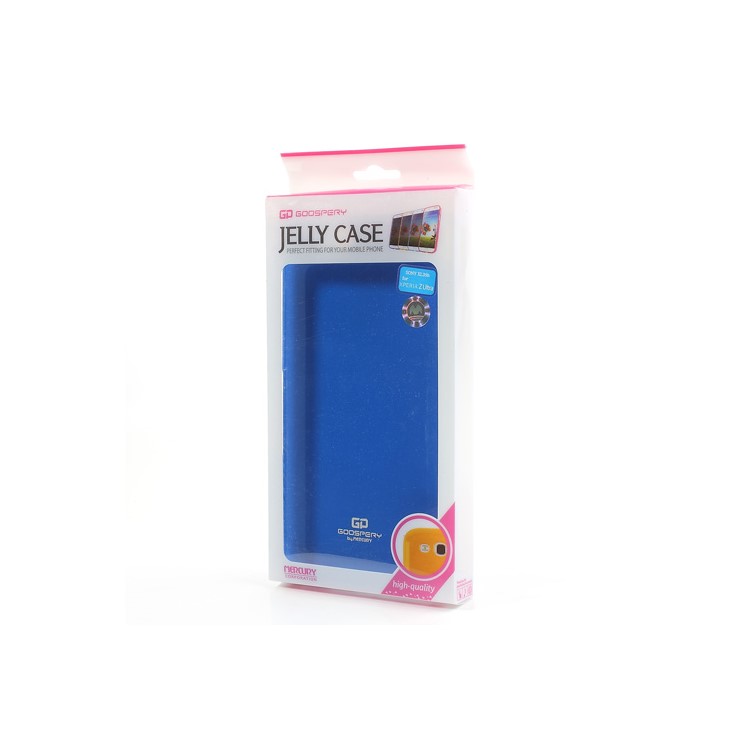 Mercury Shimmering Powder Soft TPU Case for Sony Xperia Z Ultra C6806 C6802 C6833 - Dark Blue-7