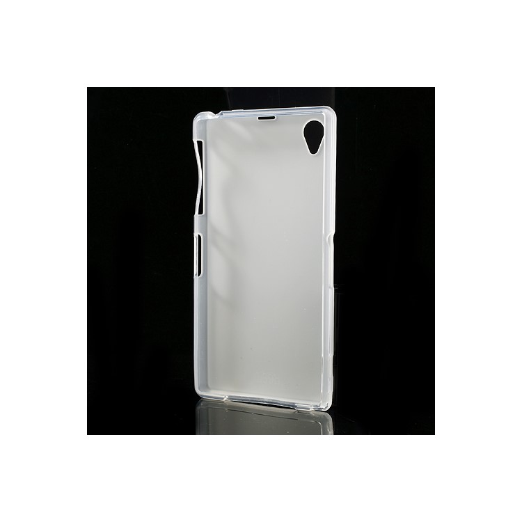 Double-sided Matte TPU Case for Sony Xperia Z1 Honami C6903 C6906 C6902 C6943 L39h - Transparent-5