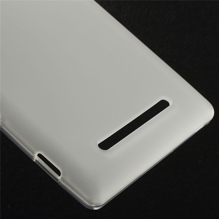 Matte Soft TPU Gel Case for Sony Xperia C3 D2533 / C3 Dual D2502 - White-5