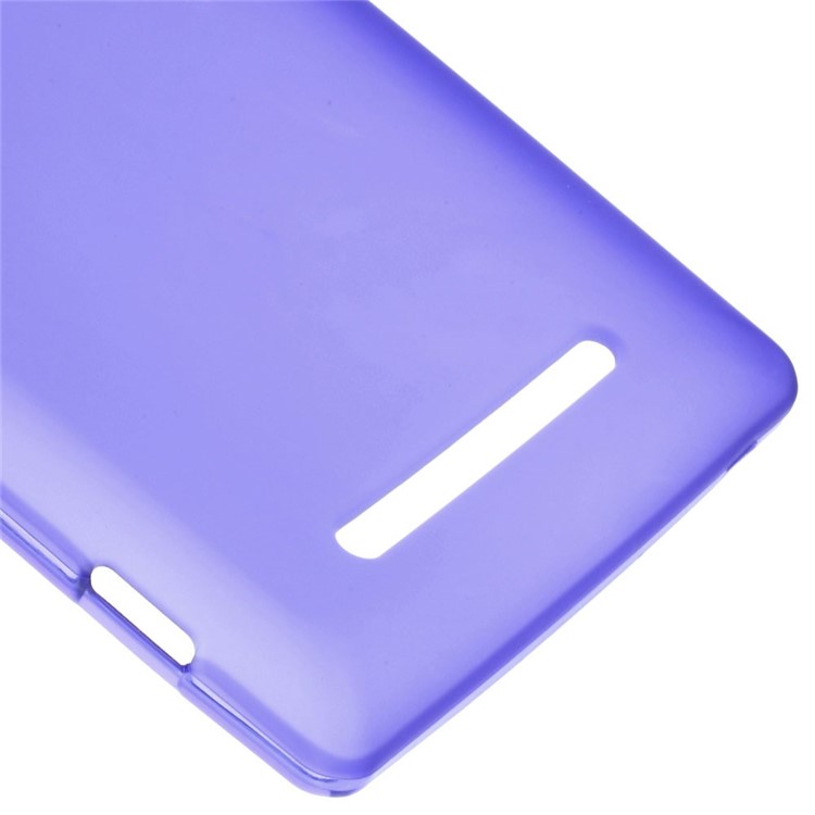 For Sony Xperia C3 D2533 / C3 Dual D2502 Matte TPU Gel Shell - Purple-5