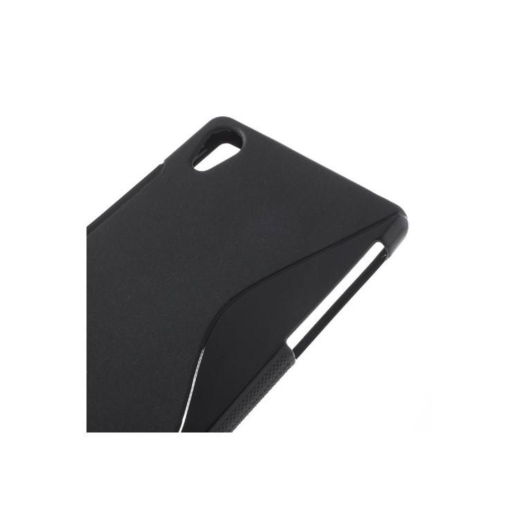 S Line TPU Gel Case for Sony Xperia Z2 D6502 D6503 D6543 - Black-4