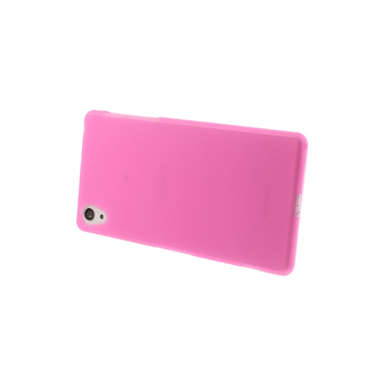 Rose Frosted TPU Skin Cover for Sony Xperia Z2 D6502 D6503 D6543-3