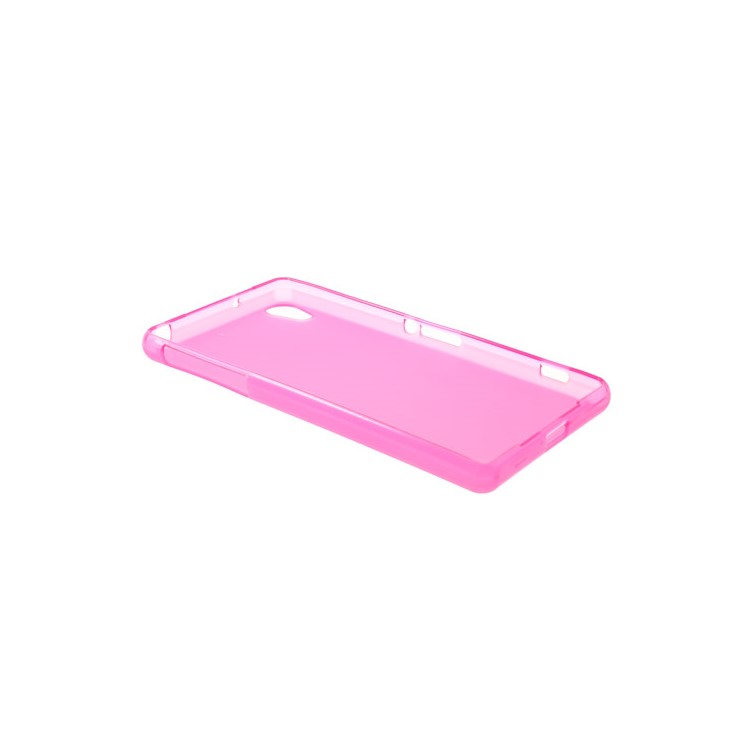 Rose Frosted TPU Skin Cover for Sony Xperia Z2 D6502 D6503 D6543-6