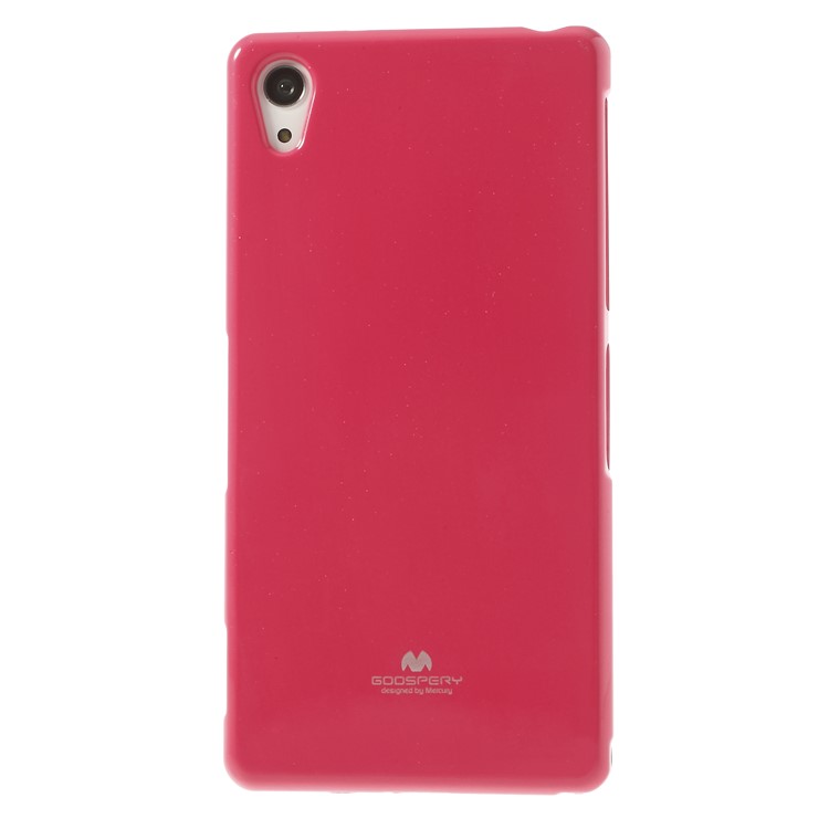 Rose Mercury Goospery Pearl Powder TPU Jelly Case for Sony Xperia Z2 D6502 D6503 D6543-2
