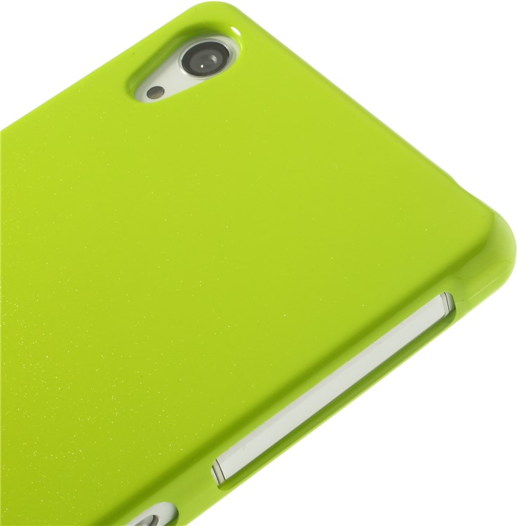 Green Mercury Glossy Pearl Powder TPU Jelly Cover for Sony Xperia Z2 D6502 D6503 D6543-3