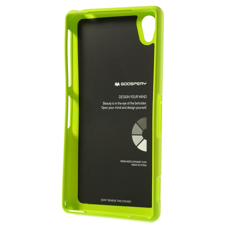 Green Mercury Glossy Pearl Powder TPU Jelly Cover for Sony Xperia Z2 D6502 D6503 D6543-5