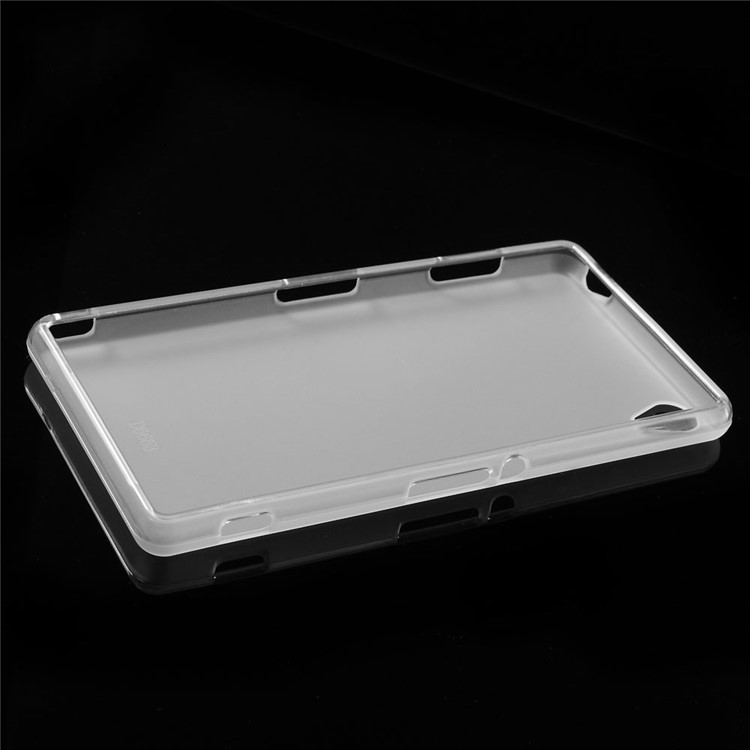 Matte TPU Gel Skin Case for Sony Xperia Z3 D6653 D6603 - Transparent-5