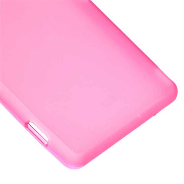 Matte TPU Gel Skin Cover for Sony Xperia Z3 D6653 D6603 - Rose-4