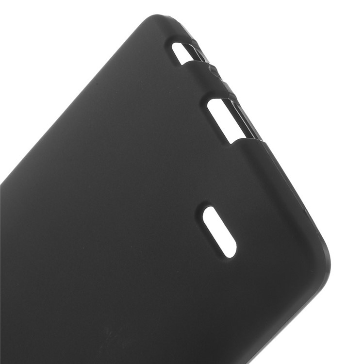 Black Double-sided Matte TPU Gel Case for LG G3 D850 LS990 (Glossy Edges)-3