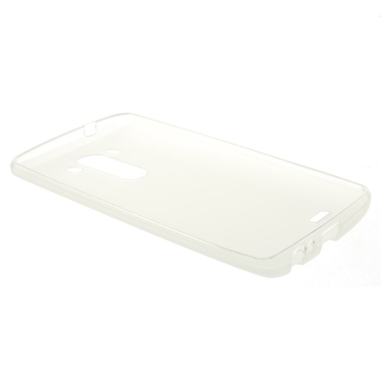 Transparent Double-sided Matte TPU Case for LG G3 D850 LS990 (Glossy Edges)-5