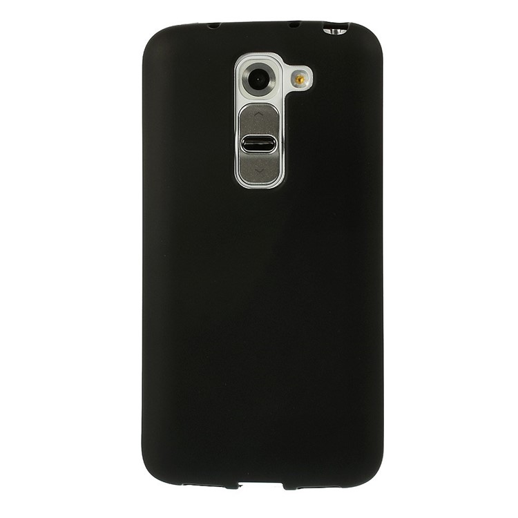 Double-side Matte TPU Gel Shell for LG G2 Mini D620 D618 - Black-2