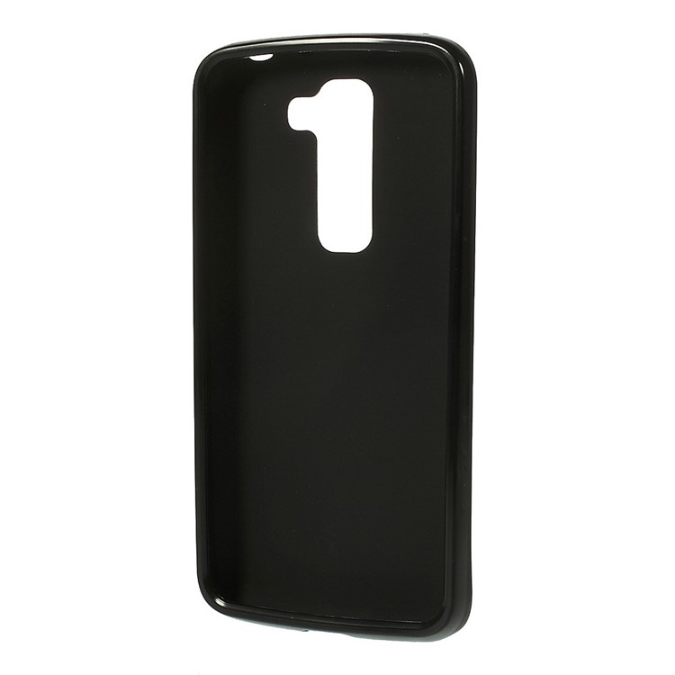 Double-side Matte TPU Gel Shell for LG G2 Mini D620 D618 - Black-3