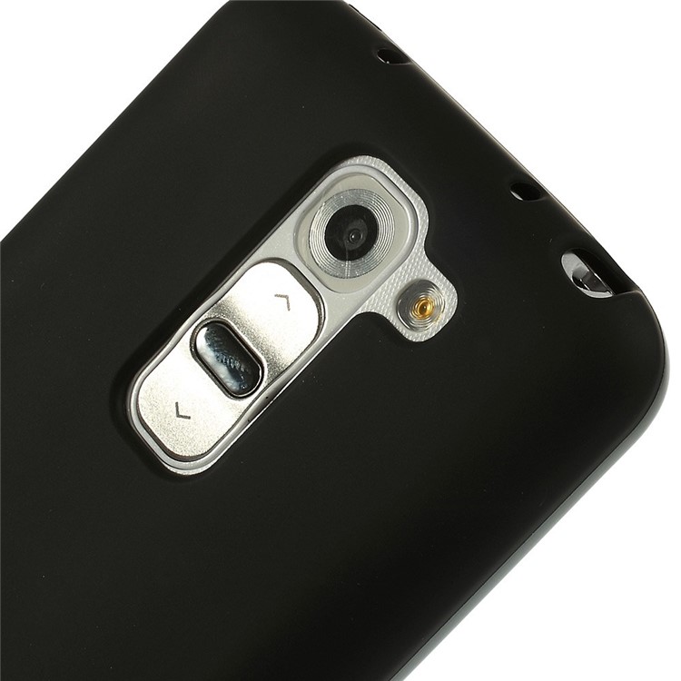 Double-side Matte TPU Gel Shell for LG G2 Mini D620 D618 - Black-4