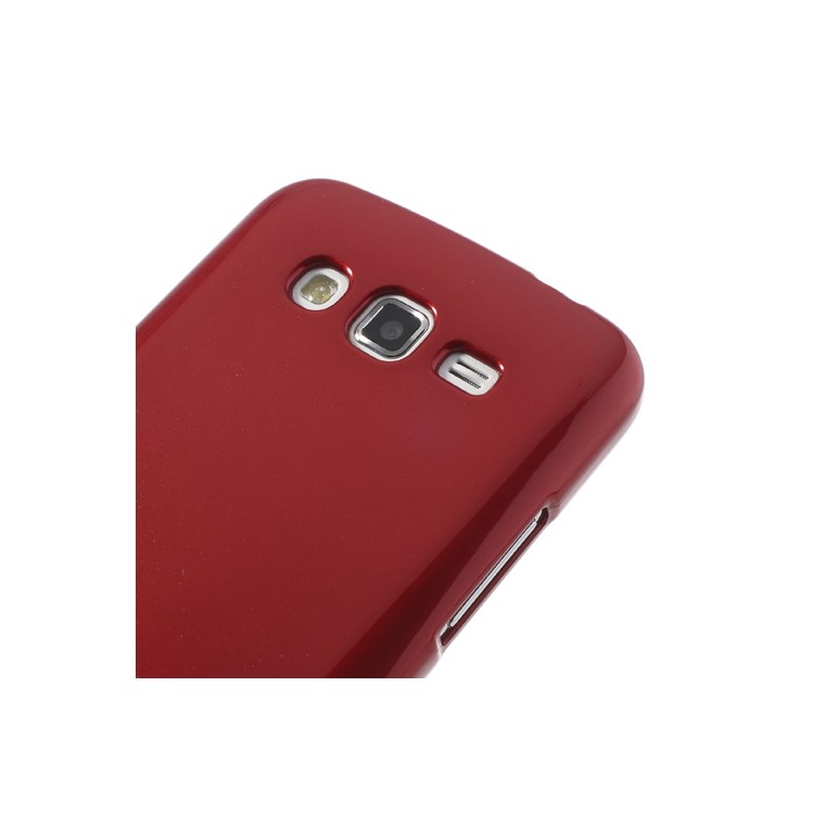 Red Mercury Glittery Powder TPU Cover Case for Samsung Galaxy Grand 2 Duos G7102 G7106-5