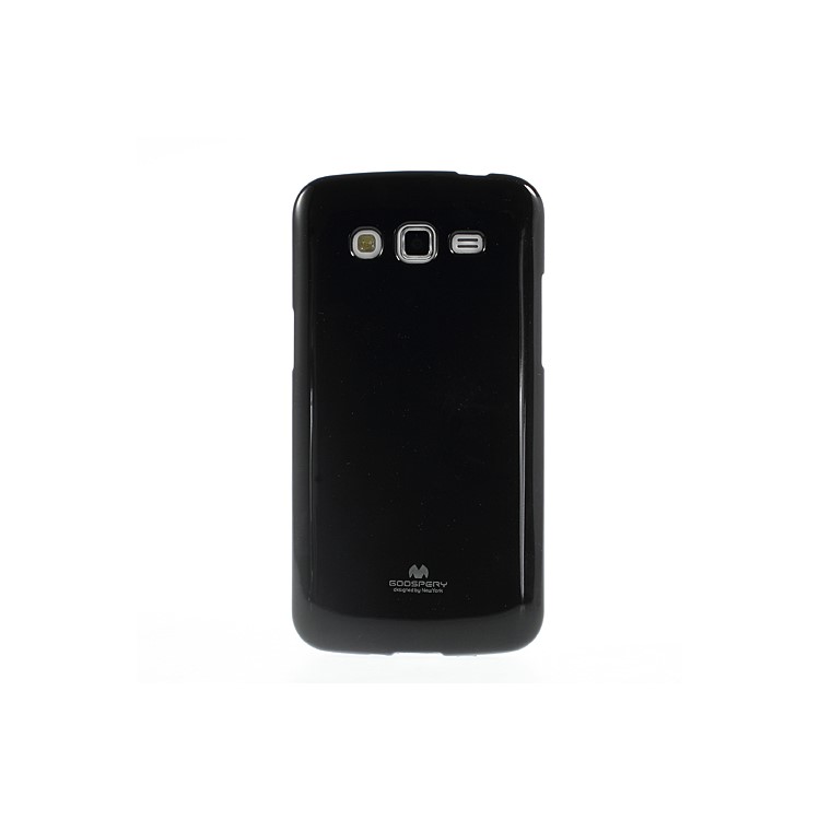 Black Mercury Glittery Powder TPU Skin Case for Samsung Galaxy Grand 2 Duos G7102 G7105-3