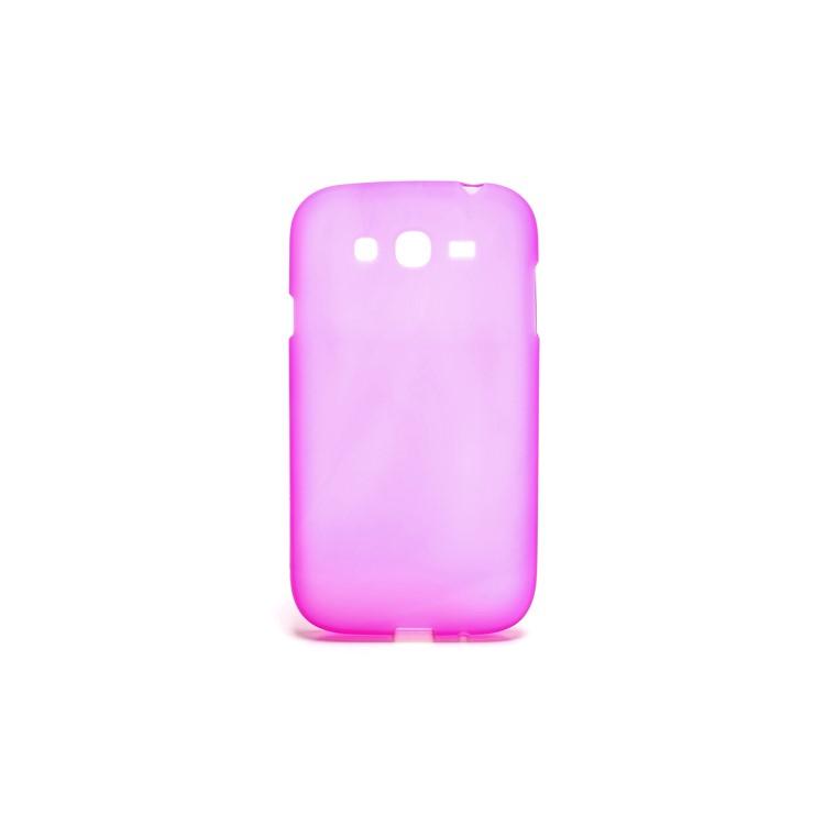 Matte Soft Gel TPU Protector Case for Samsung Galaxy Grand I9080 I9082 / Grand Neo i9060 i9062 - Rose-1