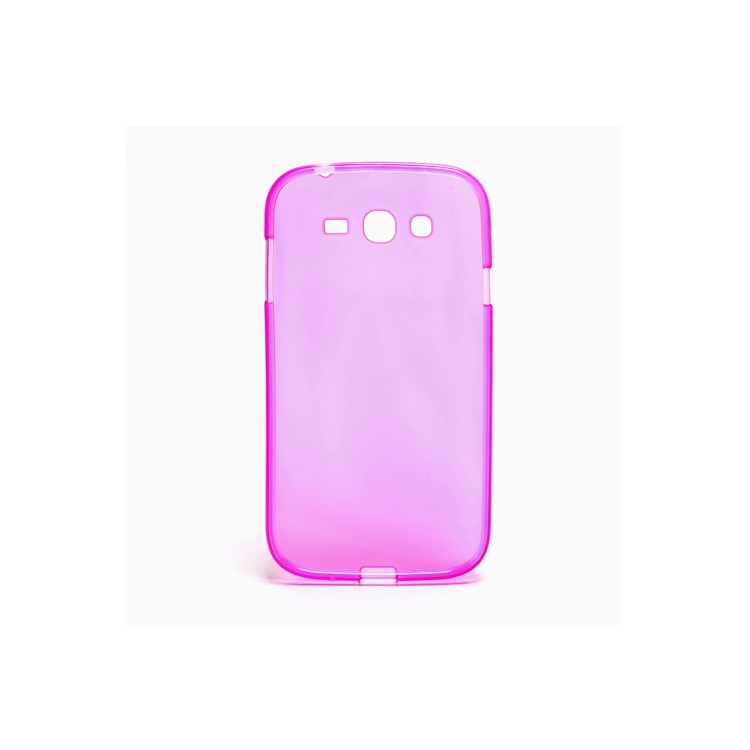 Matte Soft Gel TPU Protector Case for Samsung Galaxy Grand I9080 / I9082 - Rose-2