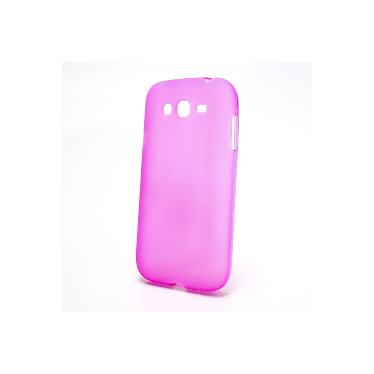 Matte Soft Gel TPU Protector Case for Samsung Galaxy Grand I9080 / I9082 - Rose-3