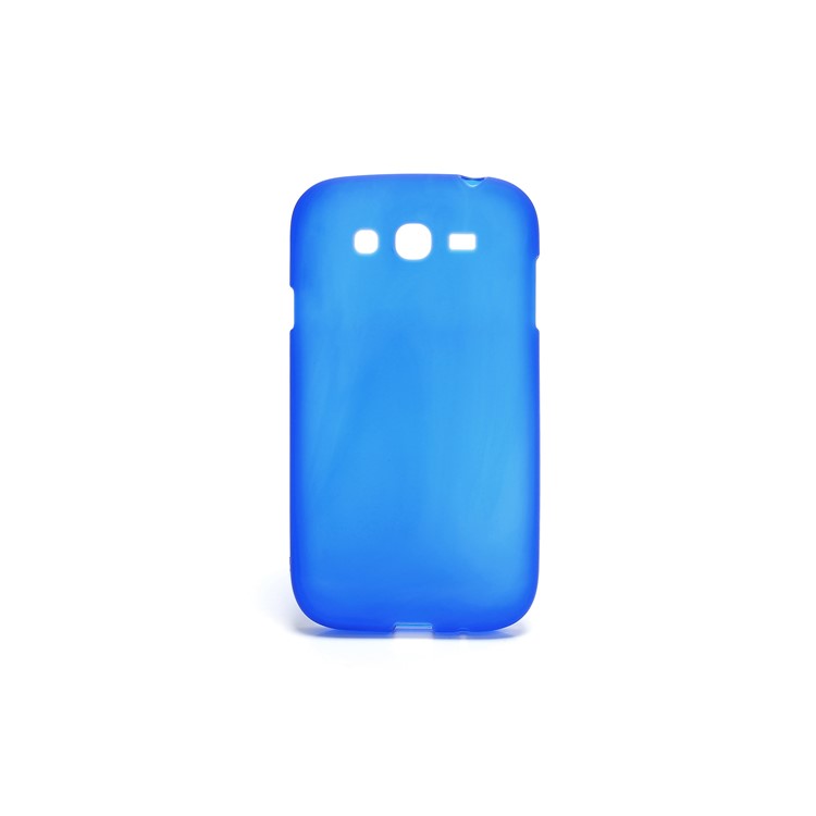 Matte Soft Gel TPU Protector Case for Samsung Galaxy Grand I9080 I9082 / Grand Neo i9060 i9062 - Dark Blue-1