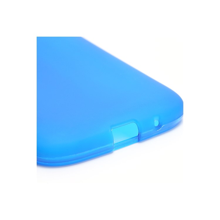Matte Soft Gel TPU Protector Case for Samsung Galaxy Grand I9080 / I9082 - Dark Blue-5