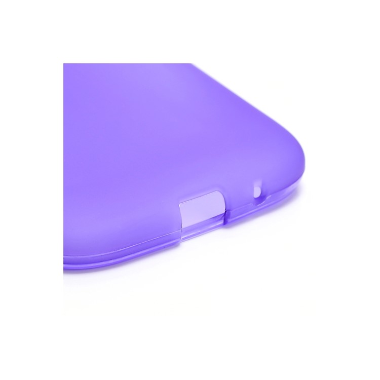 Matte Soft Gel TPU Protector Case for Samsung Galaxy Grand I9080 / I9082 - Purple-5