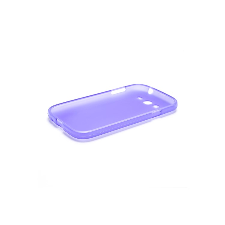 Matte Soft Gel TPU Protector Case for Samsung Galaxy Grand I9080 / I9082 - Purple-6