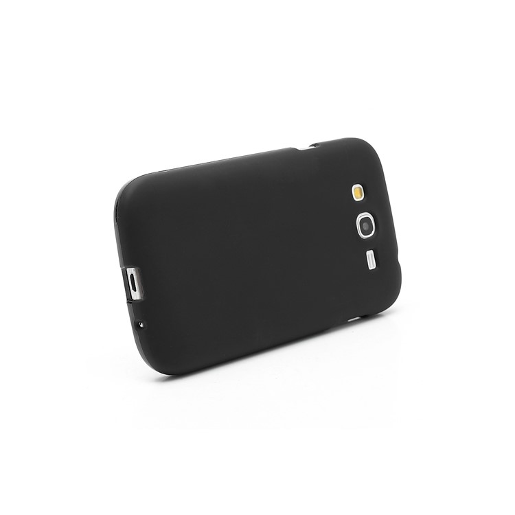 Matte Soft Gel TPU Protector Case Cover for Samsung Galaxy Grand I9080 / I9082 - Black-3