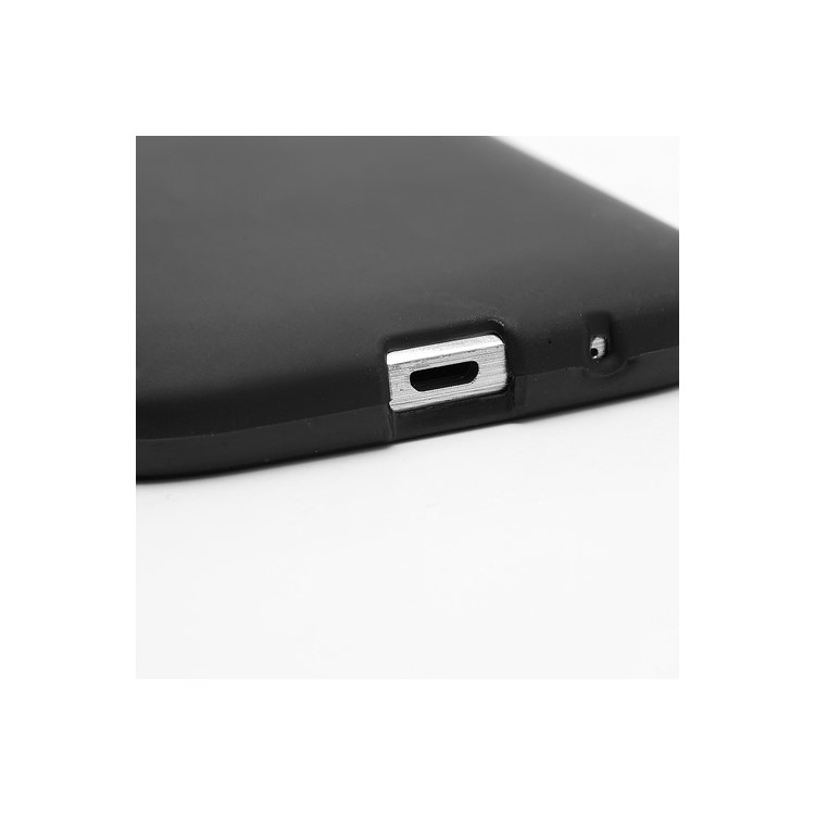 Matte Soft Gel TPU Protector Case Cover for Samsung Galaxy Grand I9080 / I9082 - Black-6