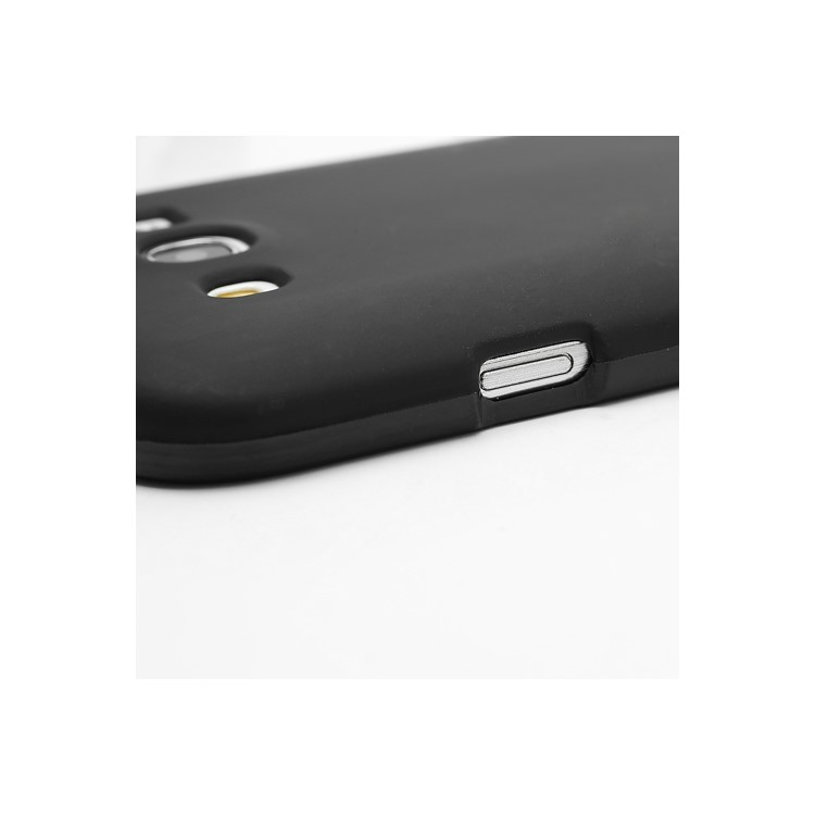 Matte Soft Gel TPU Protector Case Cover for Samsung Galaxy Grand I9080 / I9082 - Black-7