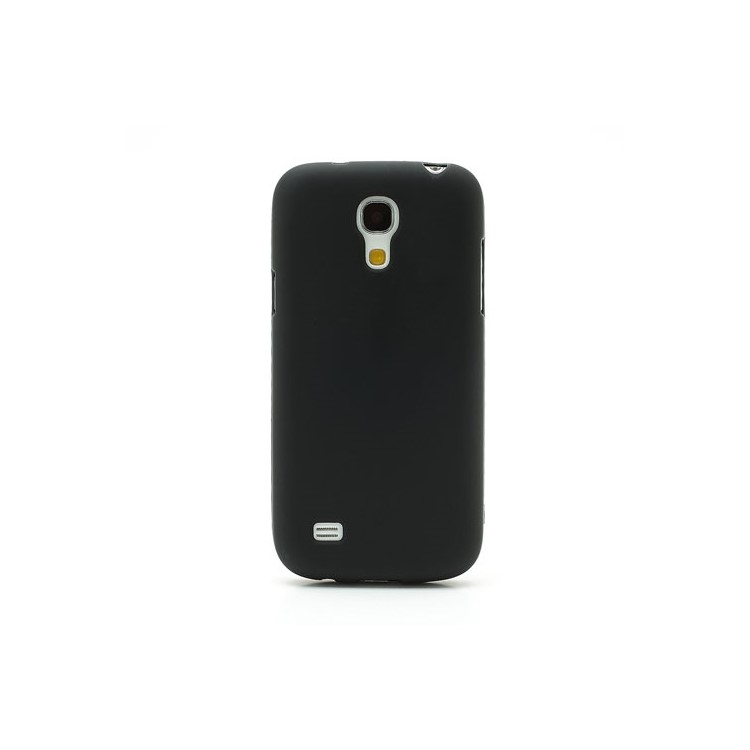 Matte Flexible Jelly TPU Case Accessory for Samsung Galaxy S4 mini I9190 I9192 I9195 - Black-2