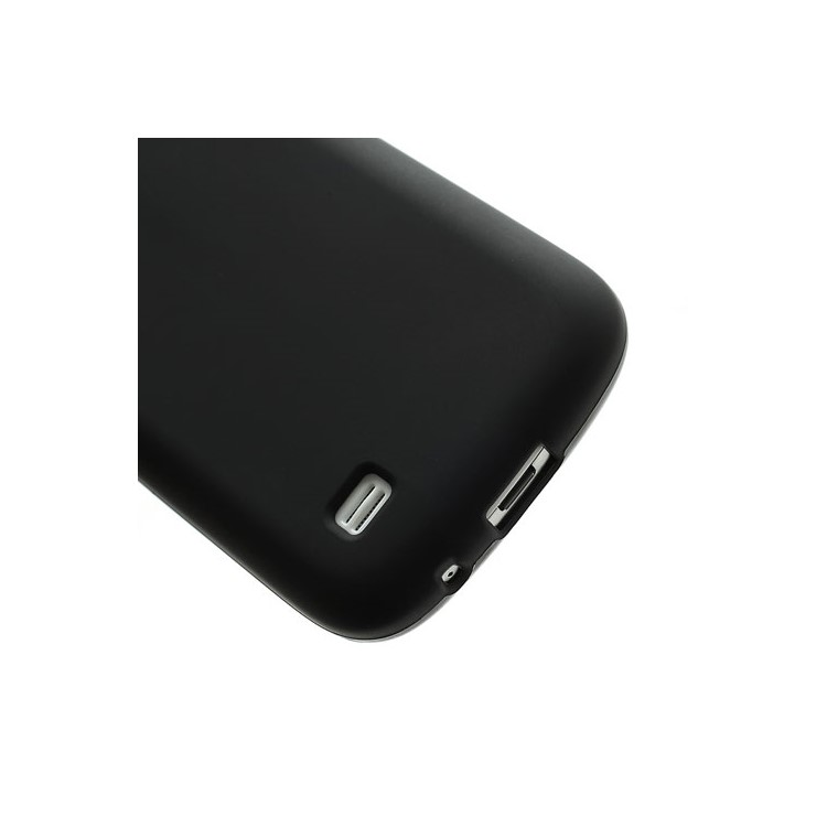 Matte Flexible Jelly TPU Case Accessory for Samsung Galaxy S4 mini I9190 I9192 I9195 - Black-5