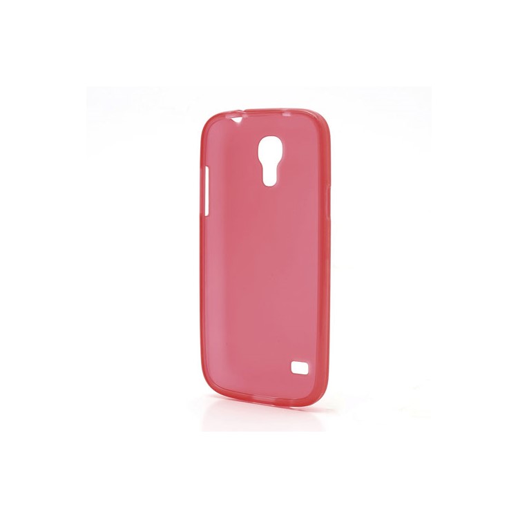 Frosted TPU Skin Cover for Samsung Galaxy S4 S IV mini I9190 I9192 I9195 - Red-3