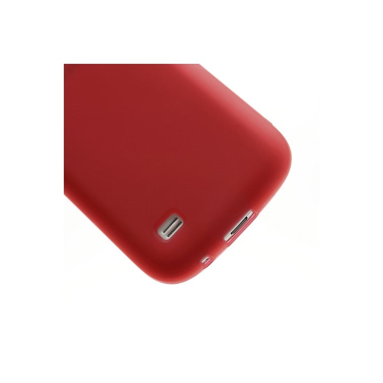 Frosted TPU Skin Cover for Samsung Galaxy S4 S IV mini I9190 I9192 I9195 - Red-5