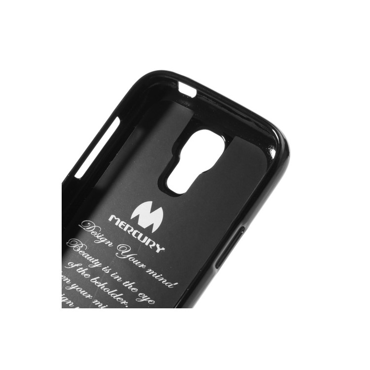 Black Mercury Shimmering Powder TPU Gel Case Cover for Samsung Galaxy S4 mini i9195 i9190-6