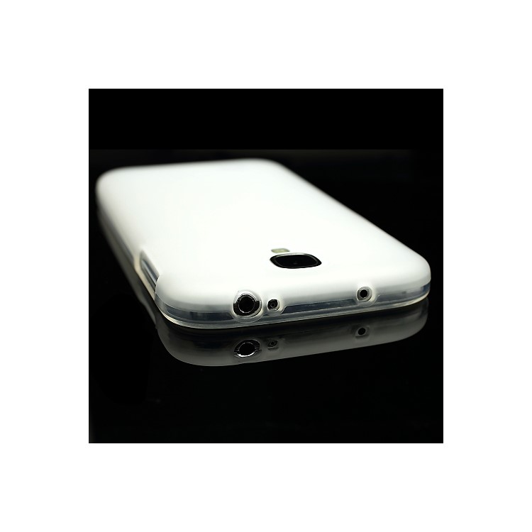 Frosted TPU Case Cover for Samsung Galaxy S4 IV i9500 i9502 i9505 - White-5
