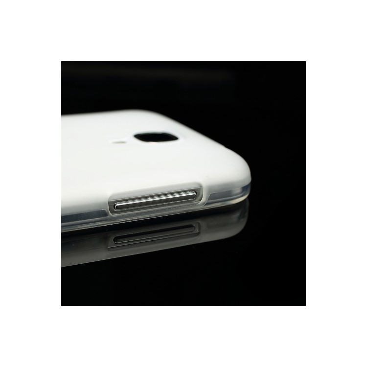 Frosted TPU Case Cover for Samsung Galaxy S4 IV i9500 i9502 i9505 - White-6