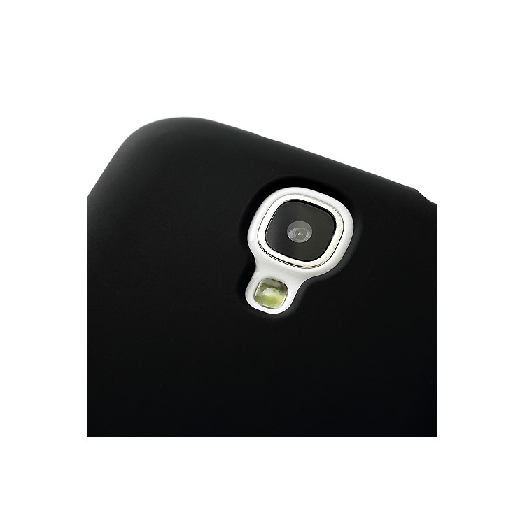 Frosted TPU Case Cover for Samsung Galaxy S 4 IV i9500 i9505 - Black-5