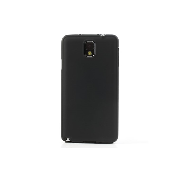 Black Double-Side Frosted TPU Cover for Samsung Galaxy Note 3 N9005-2